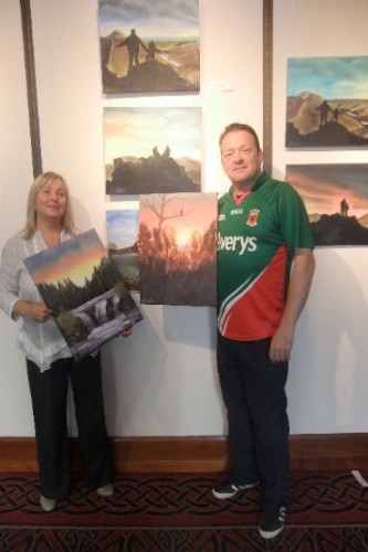 100 paintings in 100 days from Liam O'Sullivan